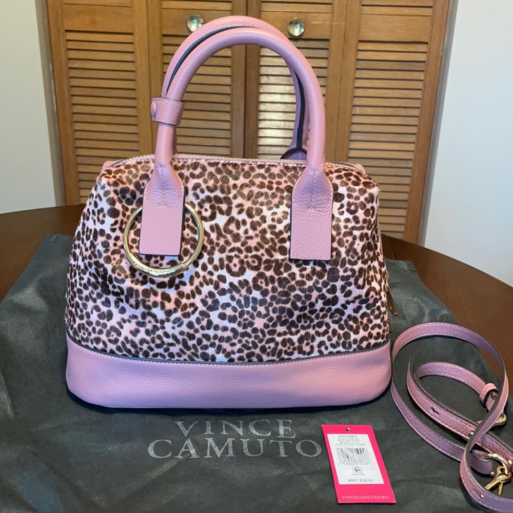 Vince Camuto Super cute leather Kimi satchel. New tag detached